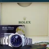 Men's Watches | Dress Watches | Sant Blanc ROLEX Mens Stainless Steel DateJust 36 Blue Roman Dial Oyster Band Model 116200