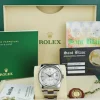 Men's Watches | Dress Watches | Sant Blanc ROLEX Mens Stainless Steel DateJust Silver Index Dial Oyster Band Model 116200
