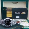 Men's Watches | Dress Watches | Sant Blanc ROLEX Mens Stainless Steel Datejust 36 Black Index Dial Jubilee Band Model 116200