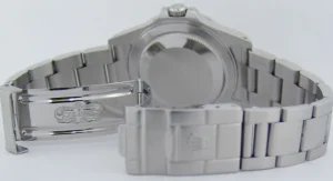 Sports Watches | Men's Watches | Sant Blanc ROLEX Mens Stainless Steel Explorer II Black Index Dial SEL Model 16570