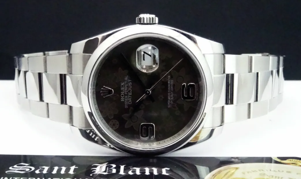 rolex_mens_stainless_stee_6-2.webp Men's Watches | Dress Watches | Sant Blanc ROLEX Mens Stainless Steel DateJust Oyster Bracelet Model 116200