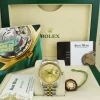 Dress Watches | Sant Blanc ROLEX 36mm 18kt Gold & Stainless Steel DateJust Champagne Stick Dial Model 16013