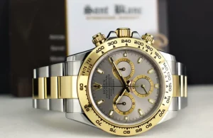 Sports Watches | Men's Watches | Sant Blanc ROLEX 40mm 18kt Gold & Stainless Steel Daytona Slate Index Dial Model 116503