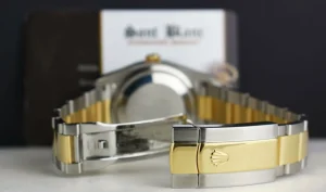 Men's Watches | Dress Watches | Sant Blanc ROLEX 36mm 18kt Gold & Stainless Steel Turn-O-Graph Datejust White Dial Model 116263