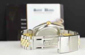 Dress Watches | Sant Blanc ROLEX 36mm 18kt Gold & Stainless Steel DateJust Champagne Stick Dial Model 16013