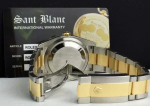 Dress Watches | Sant Blanc ROLEX 36mm 18kt Gold & Stainless Steel Datejust 36 Silver Index Dial Model 116233