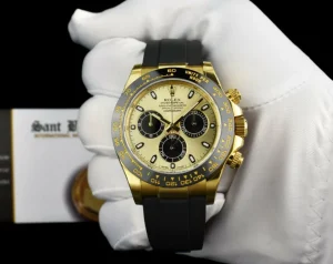 Sports Watches | Men's Watches | Sant Blanc ROLEX 40mm 18kt Gold Daytona Oysterflex Strap Champagne Paul Newman Model 116518LN