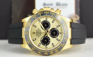 Sports Watches | Men's Watches | Sant Blanc ROLEX 40mm 18kt Gold Daytona Oysterflex Strap Champagne Paul Newman Model 116518LN