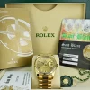 President Dress Watches | Sant Blanc ROLEX 40mm 18kt Gold President Day Date 40 Champagne Roman Model 228238