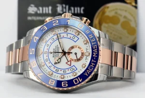 Sports Watches | Yachting Professional Watches | Sant Blanc ROLEX 44mm 18kt Rose Gold & Stainless Steel YachtMaster II Model 116681