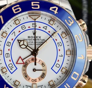 Sports Watches | Yachting Professional Watches | Sant Blanc ROLEX 44mm 18kt Rose Gold & Stainless Steel YachtMaster II Model 116681