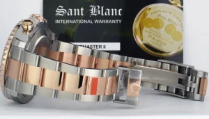 Sports Watches | Yachting Professional Watches | Sant Blanc ROLEX 44mm 18kt Rose Gold & Stainless Steel YachtMaster II Model 116681