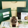 Pilots Classic Watches | Sant Blanc ROLEX 42mm 18kt Rose Gold Sky Dweller Chocolate Arabic Dial Model 326135