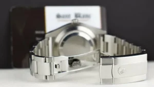 Men's Watches | Dress Watches | Sant Blanc ROLEX 41mm 18kt White Gold & Stainless Steel DateJust II Black Index Model 116334