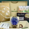 Diving Professional Watches | Sports Watches | Sant Blanc ROLEX 40mm 18kt White Gold Ceramic Submariner Blue Dial Model 116619
