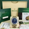 Sports Watches | Racing Professional Watches | Sant Blanc ROLEX 40mm 18kt White Gold Cosmograph DAYTONA Blue Index Dial Model 116509
