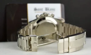 Sports Watches | Racing Professional Watches | Sant Blanc ROLEX 40mm 18kt White Gold Cosmograph DAYTONA Blue Index Dial Model 116509