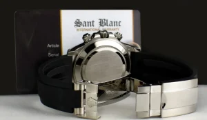 Sports Watches | Men's Watches | Sant Blanc ROLEX 40mm 18kt White Gold Daytona Steel Index Dial Ceramic Bezel Model 116519LN