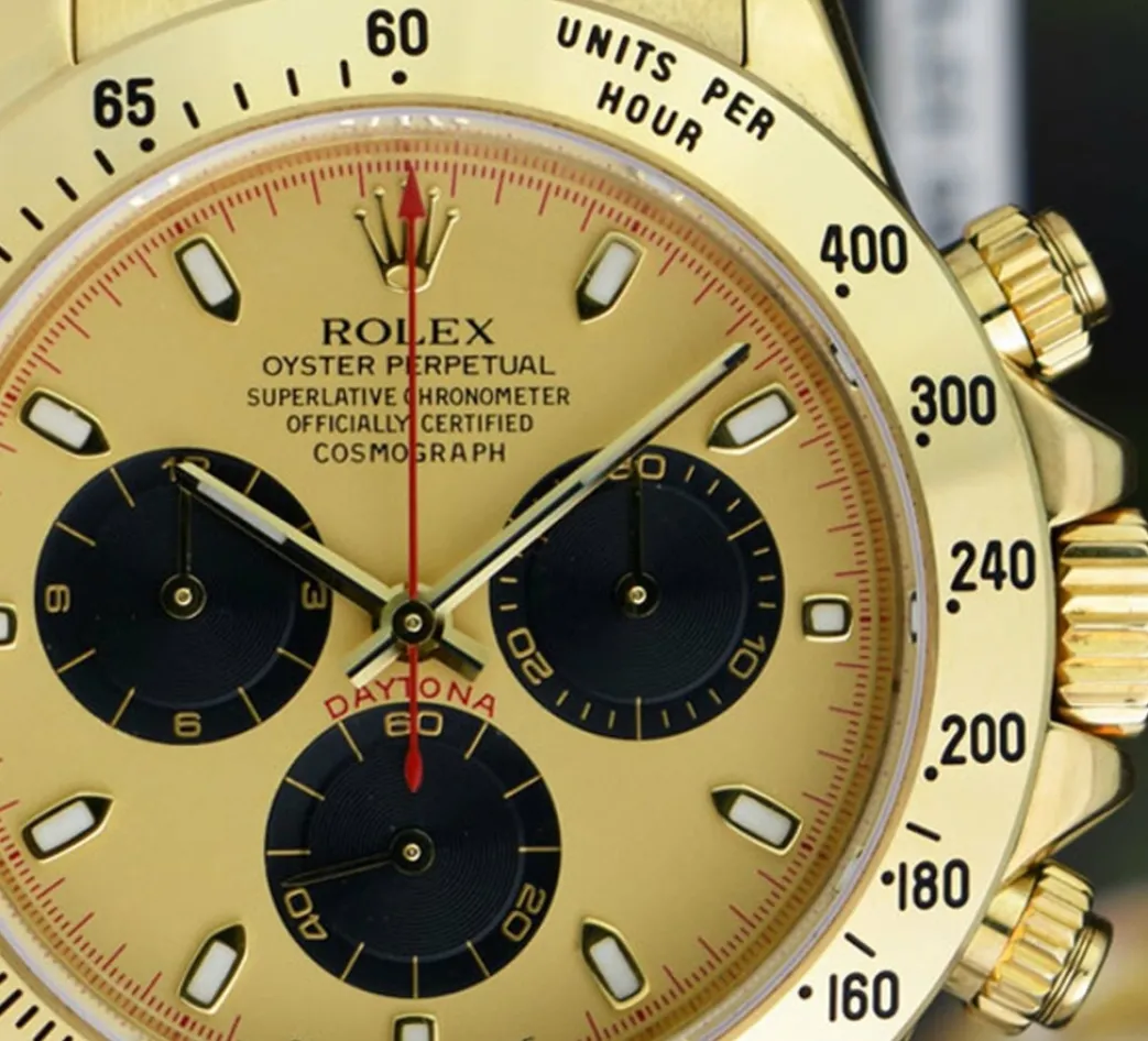 rolex_mm_kt_yellow_gold_d_10.webp Men's Watches | Racing Professional Watches | Sant Blanc ROLEX 40mm 18kt Yellow Gold Daytona Champagne Paul Newman Index Dial Model 116528