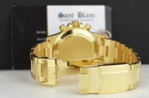 Men's Watches | Racing Professional Watches | Sant Blanc ROLEX 40mm 18kt Yellow Gold Daytona Mother of Pearl Diamond Dial Model 116528