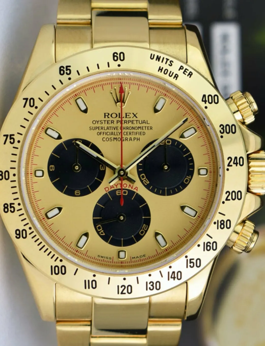 rolex_mm_kt_yellow_gold_d_8-1.webp Men's Watches | Racing Professional Watches | Sant Blanc ROLEX 40mm 18kt Yellow Gold Daytona Champagne Paul Newman Index Dial Model 116528