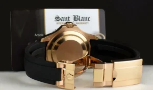 Yachting Professional Watches | Men's Watches | Sant Blanc ROLEX 40mm Mens 18kt Rose Gold Yachtmaster Oysterflex Band Model 116655