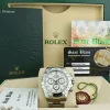 Sports Watches | Men's Watches | Sant Blanc ROLEX 40mm Mens Stainless Steel Daytona White Index Dial Model 116520