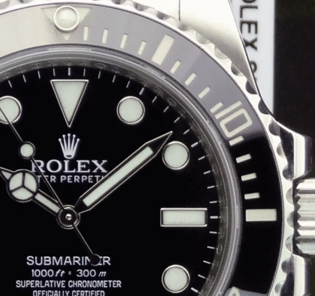 rolex_mm_mens_stainless_s_2-8.webp Diving Professional Watches | Men's Watches | Sant Blanc ROLEX 40mm Mens Stainless Steel Submariner Black Ceramic Bezel Dial Model 114060