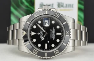 Diving Professional Watches | Sant Blanc ROLEX 40mm Mens Stainless Steel Submariner Black Dial Model 116610 LN