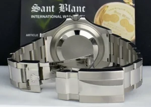 Yachting Professional Watches | Sports Watches | Sant Blanc ROLEX 40mm Platinum & Stainless Steel Yachtmaster Rhodium Dial Model 116622