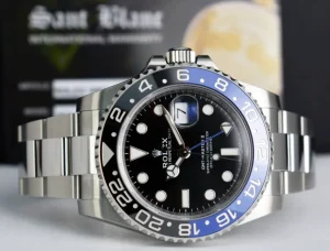 Sports Watches | Pilots Professional Watches | Sant Blanc ROLEX 40mm Stainless GMT Master II Blue Black 