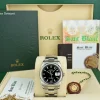 Men's Watches | Dress Watches | Sant Blanc ROLEX 36mm Stainless Steel DateJust Black Index Dial Oyster Band Model 116200