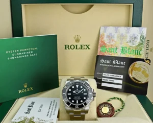 Diving Professional Watches | Sports Watches | Sant Blanc ROLEX 40mm Stainless Steel No-Date Submariner Black Ceramic Model 114060