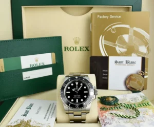 Diving Professional Watches | Sports Watches | Sant Blanc ROLEX 40mm Stainless Steel Submariner Black Dial Ceramic Bezel Model 114060