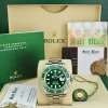Diving Professional Watches | Sports Watches | Sant Blanc Rolex 40mm Stainless Steel Submariner Green "Hulk" Dial Model 116610LV