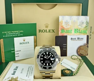 Diving Professional Watches | Sports Watches | Sant Blanc ROLEX 40mm Stainless Steel Submariner Black Dial Ceramic Bezel Model 116610LN