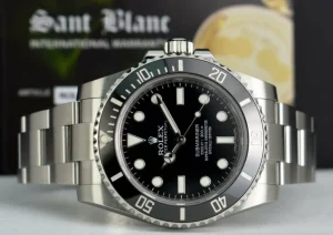 Diving Professional Watches | Sports Watches | Sant Blanc ROLEX 40mm Stainless Steel No-Date Submariner Black Ceramic Model 114060