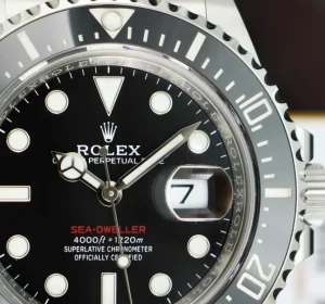 Deep Diving Professional Watches | Men's Watches | Sant Blanc ROLEX 43mm Stainless Steel Anniversary Red Sea Dweller Mark II Card Model 126600