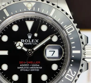 Diving Professional Watches | Men's Watches | Sant Blanc Rolex 43mm Stainless Steel Sea Dweller Black Mark II Dial Model 126600