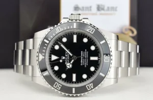 Diving Professional Watches | Sports Watches | Sant Blanc ROLEX 41mm Stainless Steel Submariner Black Dial Ceramic Bezel Model 124060