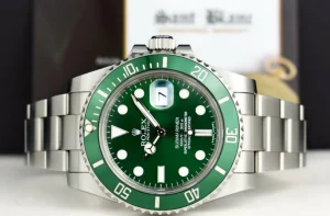 Diving Professional Watches | Sports Watches | Sant Blanc Rolex 40mm Stainless Steel Submariner Green