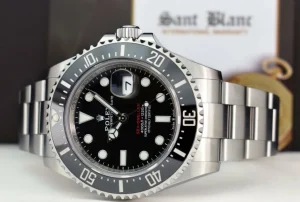 Diving Professional Watches | Men's Watches | Sant Blanc Rolex 43mm Stainless Steel Sea Dweller Black Mark II Dial Model 126600