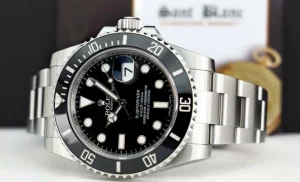 Diving Professional Watches | Sports Watches | Sant Blanc ROLEX 40mm Stainless Steel Submariner Black Dial Ceramic Bezel Model 116610LN