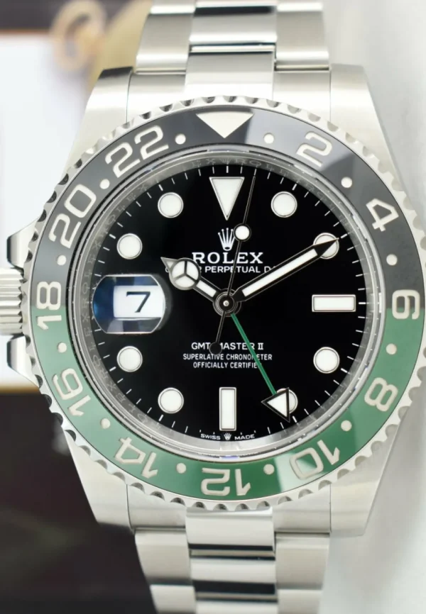 Men's Watches | Pilots Professional Watches | Sant Blanc ROLEX 40mm Stainless Steel GMT Master II