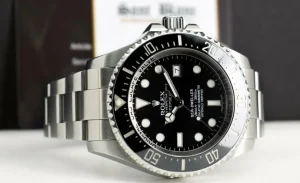 Deep Diving Professional Watches | Sant Blanc ROLEX 44mm Stainless Steel Deepsea Sea Dweller Black Dial Model 116660