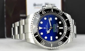 Deep Diving Professional Watches | Men's Watches | Sant Blanc ROLEX 44mm Stainless Steel Sea Dweller James Cameron Box Tags and Card Model 116660