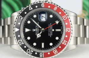 Pilots Professional Watches | Sant Blanc ROLEX 40mm Stainless Steel GMT Master II Coke Bezel w/Box & Books Model 16710