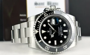 Diving Professional Watches | Sports Watches | Sant Blanc ROLEX 40mm Stainless Steel Submariner Black Dial Ceramic Bezel Model 116610LN