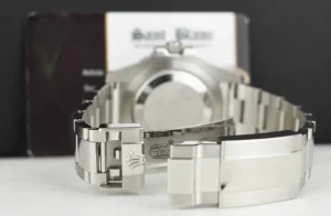 Pilots Professional Watches | Sant Blanc ROLEX 40mm Stainless Steel GMT Master II Black Dial Ceramic Bezel Model 116710LN