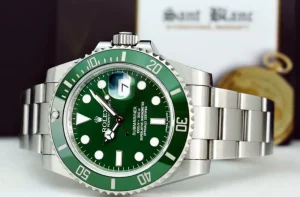 Diving Professional Watches | Sports Watches | Sant Blanc Rolex 40mm Stainless Steel Submariner Green